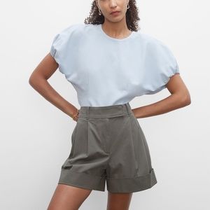 Gathered Dolman Blouse - New With Tags - NEVER WORN - Blue